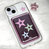 [made] LED POP stars MagSafe card wallet