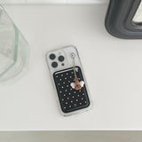 Black Dot MagSafe card wallet+MagSafe case