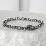 ss-6mm bold O chain bracelet_silver