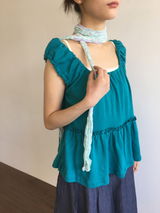 Fiore check muffler (2color) 
