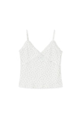 fl lace top (white)
