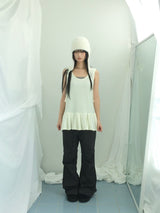 a flared winter dress