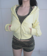 rabbit sorbet zip-up (3colors)