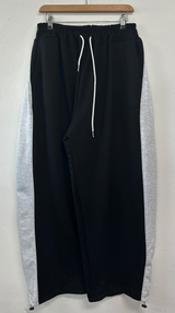 SIDE COLORATION PINTUCK BALLOON PANTS 💙🩶🖤🤍3COLOR