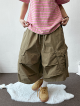Uphill Cargo Cotton Parachute Balloon Bermuda  3 Color 