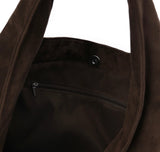 MONA VELVET DRAPE SHOULDER BAG
