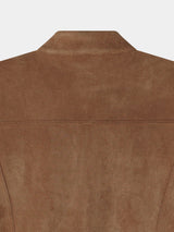 Owen knitwear suede jacket