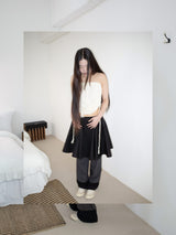 BRAID TIE SKIRT & TOP (CREAM)