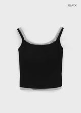 [MADE] Robella Layered Sleeveless Top (Built-in Cap)