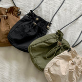 Lago nylon string mini shoulder crossbag