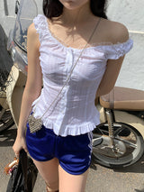 BELA LACE SLEEVELESS BLOUSE (2C)