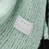 Basic Knit Big muffler_ Mint
