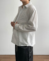 Code Seersucker Stripe Shirt