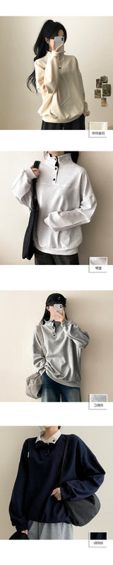 Lit anorak sweatshirt