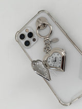 Ethereal Heart Watch Keychain
