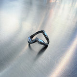 Liquid Silver Ring