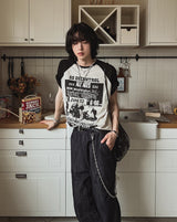 エイジラグランオーバーフィット半袖Tシャツ