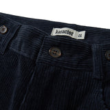 Wonky corduroy pants / Dark navy