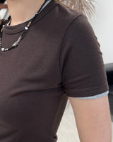エリンテンセルクロップ半袖Tシャツ