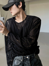 Elo ビンテージスナップサマーTシャツ