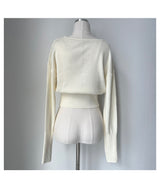  Page slim fit shibori V-neck knit cardigan (6 colors)