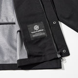 3 Layer Hard Shell Long-Jacket - BLACK