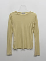 フィリングテンセルラウンドネックTシャツ