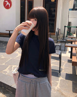 [ORIGINAL] Face Round Short-Sleeve T-Shirt