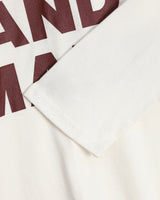 Text Regular Fit Long Sleeve