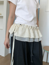 TWINKLE LAYERED BELT SKIRT (2C)