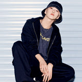 24FW ベーシックバイオウォッシングフーディージップアップ クリーム【セットアップアイテムあり】