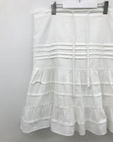 Chihiro Pintuck Midi Skirt (2 Colors)