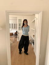LAYERED TENCEL LONG SLEEVE