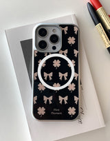 [MADE]ミッドナイト シルバーエポキシ MagSafe対応 iPhoneケース