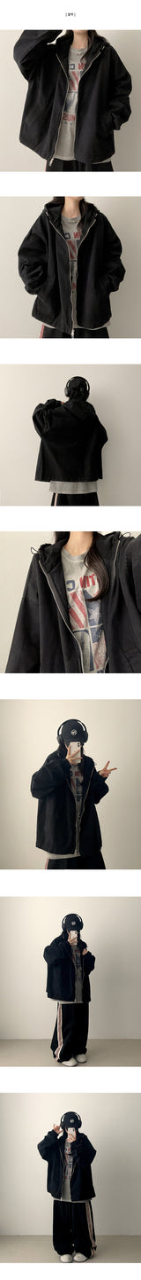 Otin ピグメントヴィンテージプリントオーバーフィットロングスリーブTシャツ