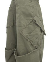 VTG BACK BOOTS CARGO SHORTS_KHAKI