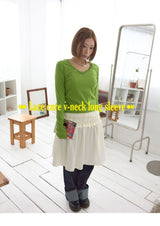 Lacecore Soft-Fit V-Neck Long Sleeve