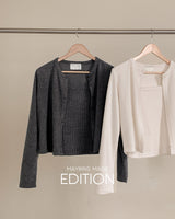 【MADE】カーディガン&スリーブレスセット