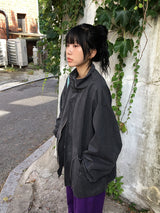 [unisex] Luer Vintage Washing Over Fit Field Jacket Jumper