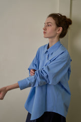 Standard pocket shirt_blue
