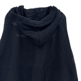 net typo knit zip-up