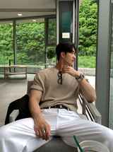  Jake Summer Daily Silket Hachi Round Short Sleeve Knit
