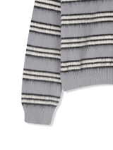Sage Button Collar Knit
