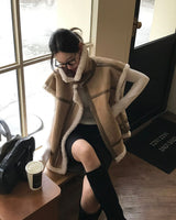 【BELLIDE MADE】Rowin ハイネックムートンベスト