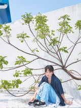 TIE LONG SKIRT (FOREST)