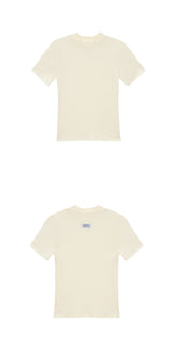 バックラベルスリムＴシャツ