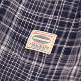 PARAGRAPH CRINKLE CHECK SHIRT