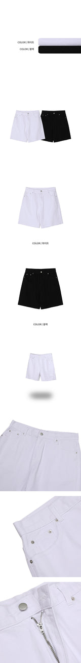 [S/S] Rough cutting short denim pants(2color)