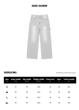 BTB : CURVE PANEL JEANS [GRAY CORE]