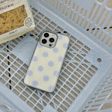[MADE] Dot silver epoxy(ivoryblue)